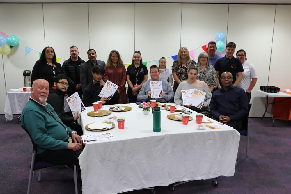 WMFS Volunteers gather after a thank you lunch